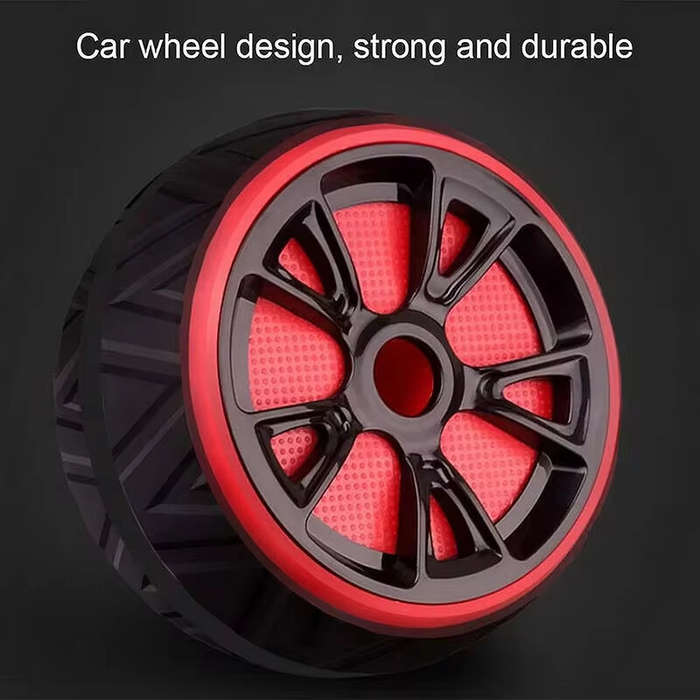 Black - KALOAD AB Roller Abdominal Tonifying Wheel Muscle Trainer Exercise Roller with Mat for Body
