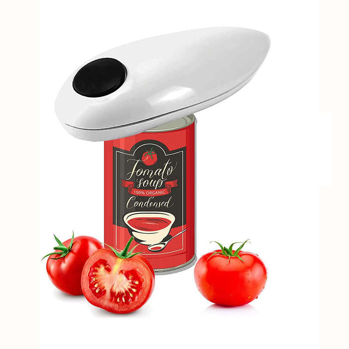 Black - Electric Can Opener Automatic One Touch Can Opener for All Can Sizes Seniors Kitchen Device