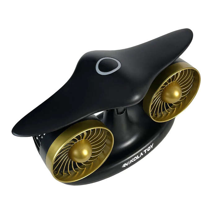 Black - NIKOLATOY Creative Desktop JetFan J2 Ornaments Decorations Collection Science Discovery Toys