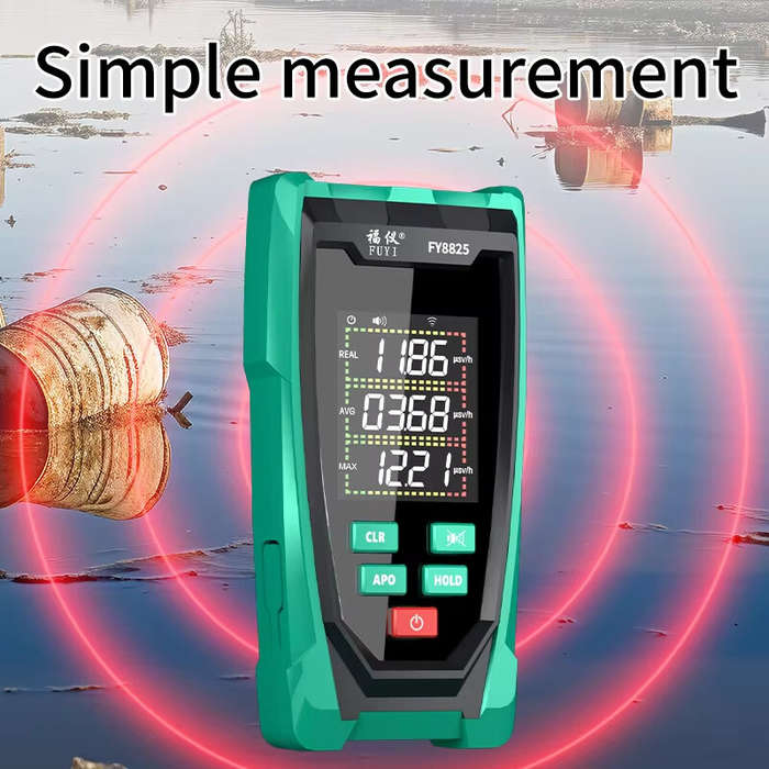 1 PC - MASTFUYI FY8825 Geiger Counter Nuclear Radiation Detector X// Ray Radioactivity Tester LCD Di