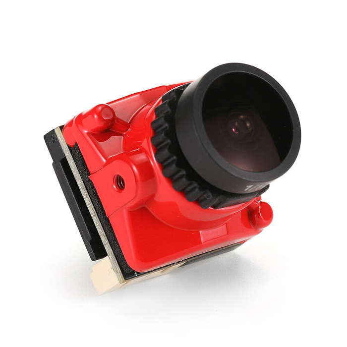 Black - Mista MS519 Starlight FPV Camera - 1/1.8" Sensor, 1800TVL Night Vision, 120 FOV, 5-36V Wide,