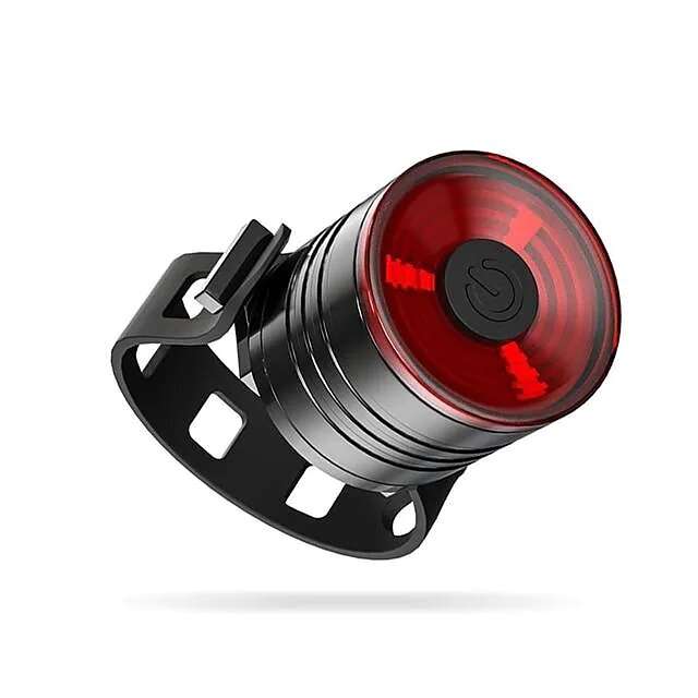 White - 400lm LED Rear Bike Light Safety Tail Light Waterproof Professional Natural White Bicycle Cy