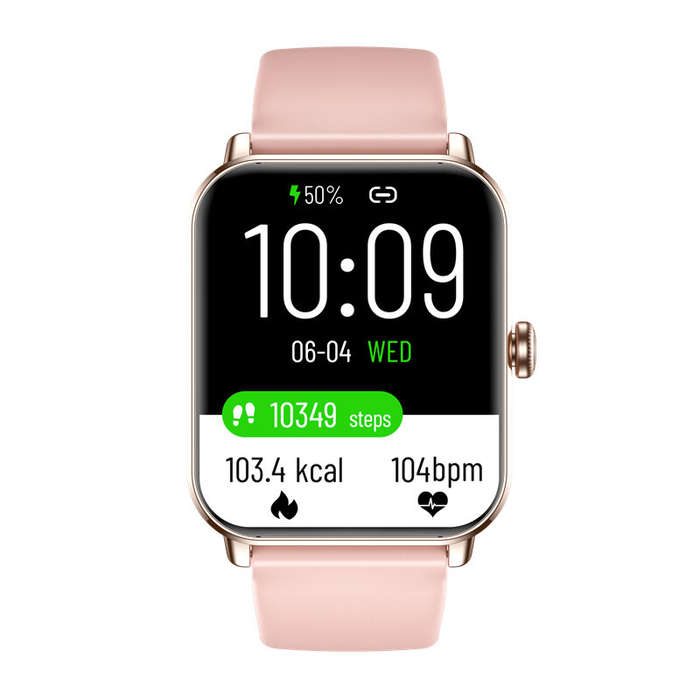Black - NY39 1.83inch HD Screen bluetooth Call Heart Rate Blood Pressure Blood Oxygen Monitor Sleep