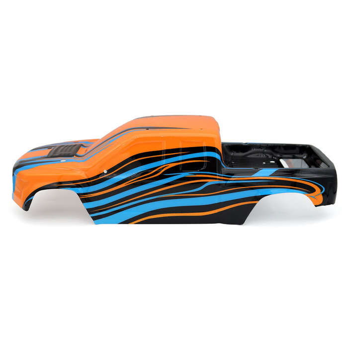 Orange - ZD Racing MT16 1/16 RC Car Parts PVC Body Shell w/ Sticker Sheet Vehicles Models Spare Acce