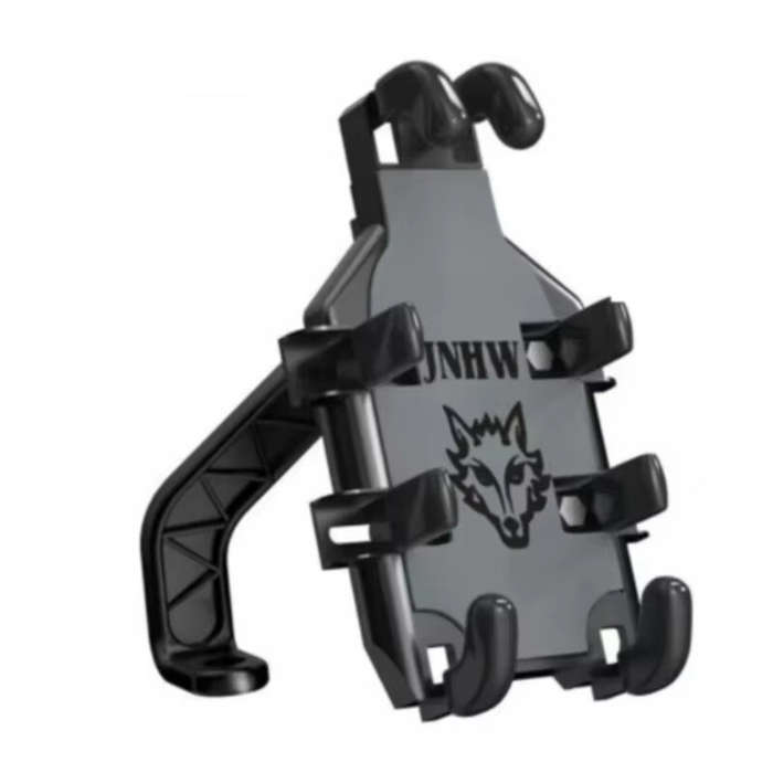 For Rearview Mirror - XANES 8 Claws Bicycle Phone Holder 360 Rotatable Shockproof Mobile Bracket for