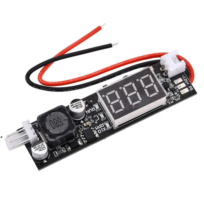 Blackhead Probe - DC12V Driver Module PWM 2-3 Wire Fan Temperature Controller Speed Governor Display