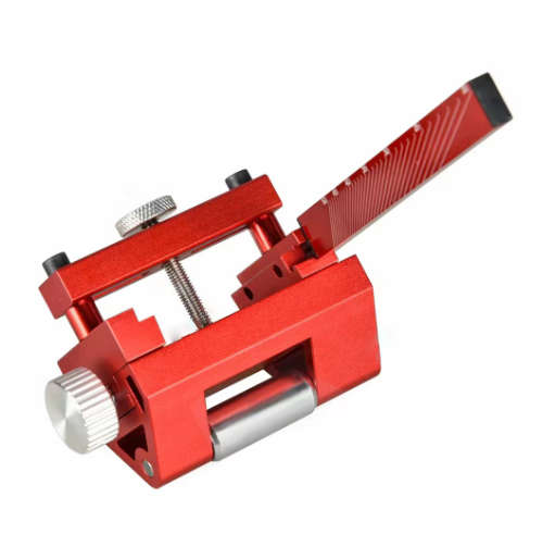 Red - Aluminum Alloy Honing Guide Tool Sharpening Holder Of Whetstone for Wood Chisel Sharpening Jig