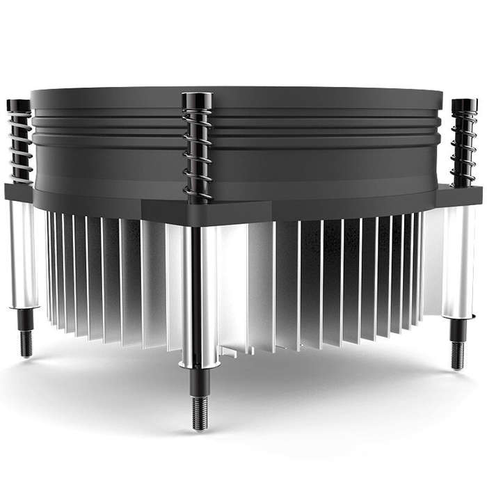 Black - Cooler Master I30 CPU Cooler Radiator 95mm Quiet Fan Air Cooler for intel LGA115X LGA1200 So