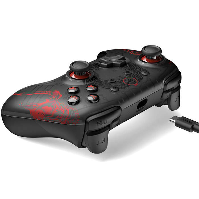 Black - [Black Myth:WuKong] 8Bitdo Ultimate 2C Wired Controller for Windows PC and Android with 1000