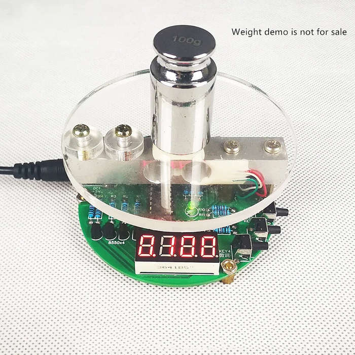 DIY 51 Single Chip Microcomputer Electronic Scale Production Kit