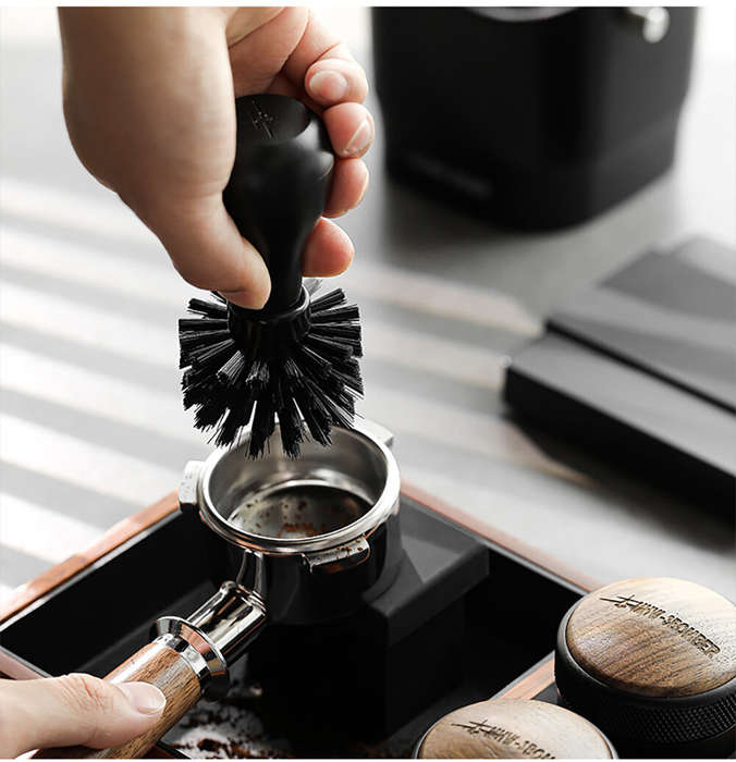 54mm - MHW-3BOMBER Coffee Powder Cleaning Brush Bomber Powder Bowl Cleaning Brush Bar Tool for 51-54