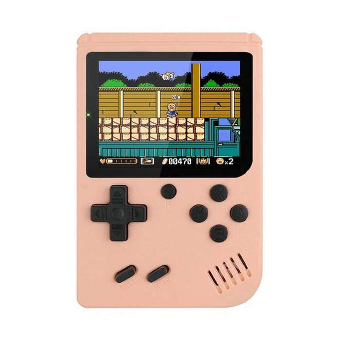 Grey - 800 Games Retro Handheld Game Console 8-Bit 3.0 Inch Color LCD Kids Portable Mini Video Game