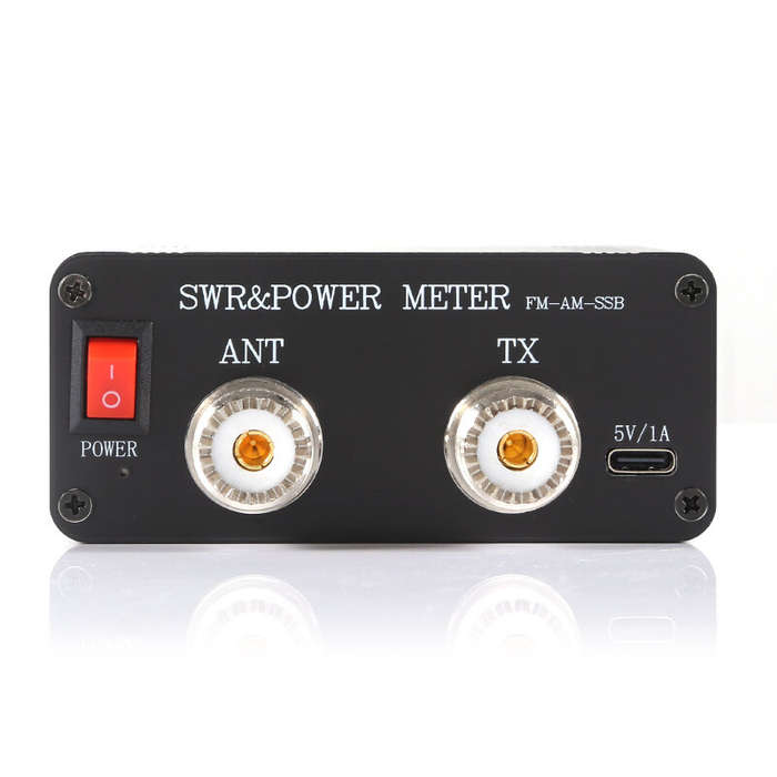 CQV-SWR120 120W SWR Power Standing Wave Meter High Standing Wave Alarm Function 240 * 240 Full Color