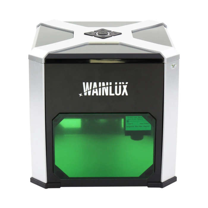 WAINLUX® New K6 3000mW Laser Engraver WIFI USB Intelligent Control DIY Logo Mark Printer Carver Desk