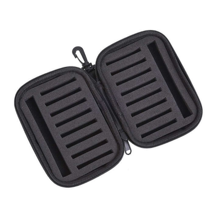 ZANLURE Portable Fly Fishing Lure Box Spinner Spoon Bait Trout Flies Fish Hook EVA Hard Storage Case
