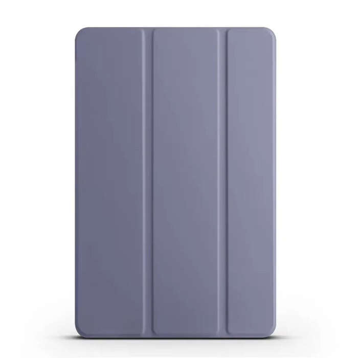 Black - Tri-fold Silicone Protection Tablet Case Shockproof Megnetic Soft Back Cover with Wake-up Fu
