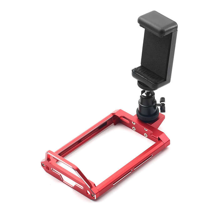Red - Transmitter Metal Modification Holder Bracket For Flysky Noble NB4/NB4 Pro/NB4+ Remote Control