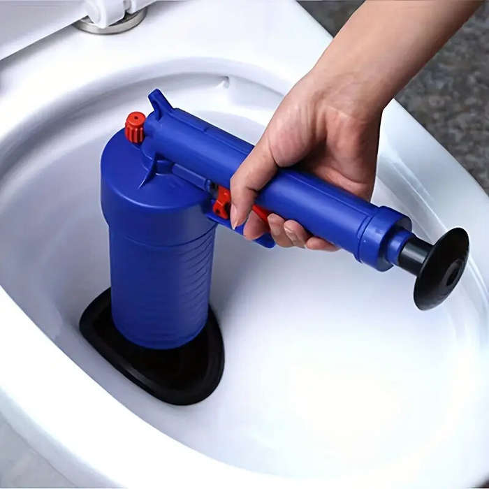 Blue - Kitchen Toilet Sewer Dredge Hand-Crank Pipe Toilet Toilet Kitchen Dredge Professional Drain C
