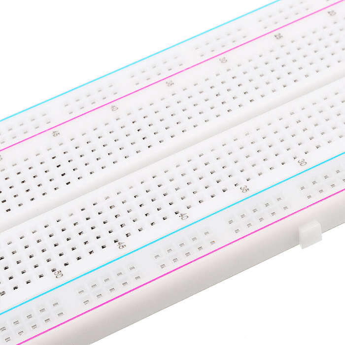 5Pcs MB102 Test Developer DIY 830 Hole Solderless PCB Breadboard