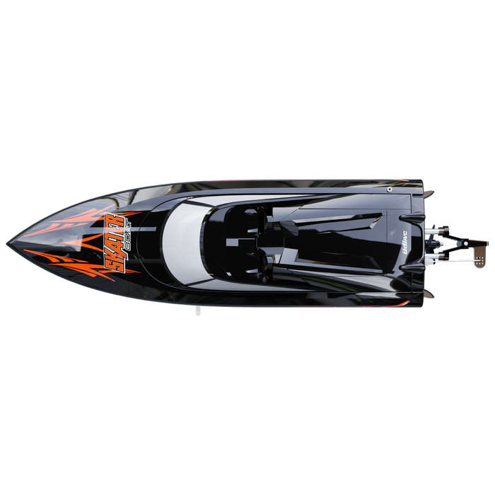 Black - UDIRC UDI034 Skater RTR 2.4G RC Boat Waterproof Self Righting High Speed Ship Water Cooling