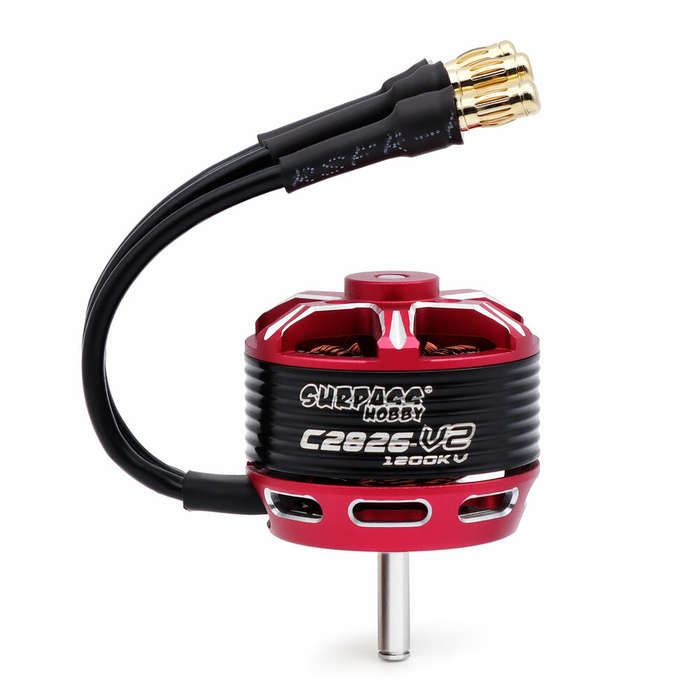 1900KV - SURPASS-HOBBY C28 Series V2 C2826 1000KV/ 1200KV/ 1350KV/ 1900KV Outrunner Brushless Motor