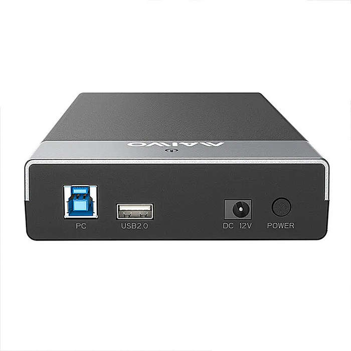 MAIWO K3568D HDD Enclosure 2.5/3.5inch SSD Case USB3.0 to SATA3.0 5Gbps External Case with USB2.0 Ex