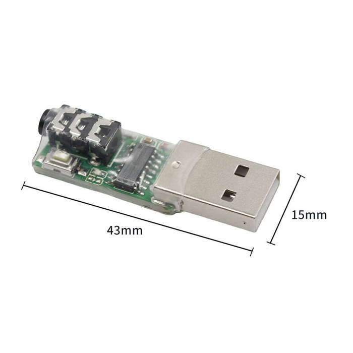 USB Interface - Dual Mode CW Trainer Type-C USB Compatible Plug-and-Play Integrated OTG Circuit Smar