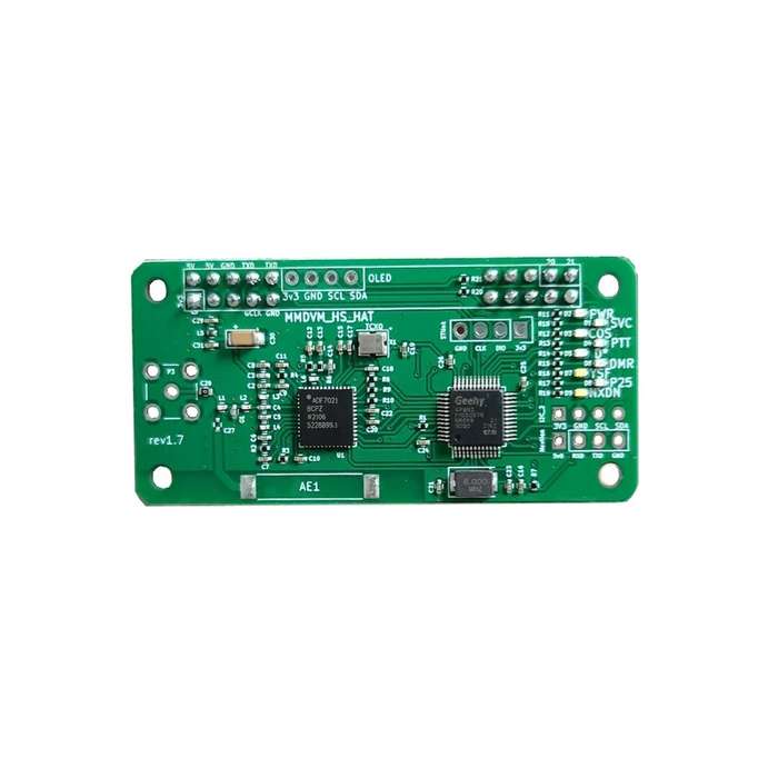 No Shell - UHF&VHF Antenna MMDVM Hotspot Support P25 DMR YSF for Raspberry pi