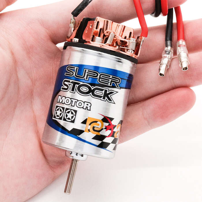 11T - 550 Brushed Motor Upgrade Waterproof 11T 16T 23T 28T 37T for 1/10 RC Car Crawler Axial SCX10 A