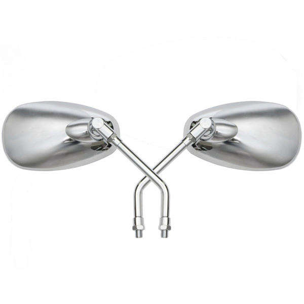 10mm Motorcycle Motor Bike Rear View Side Mirror For Honda/Kawasaki/Suzuki