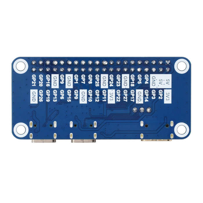 Board Only - RP2350-PiZero Development Board Based On Raspberry Pi RP2350B Dual-core & Dual-architec