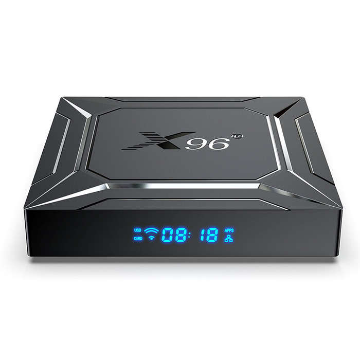 UK Plug - X96 M200 4+64G Android 14 TV Box Amlogic S905X5M Quad-core WiFi6 bluetooth 5.0 1000M 4K@60