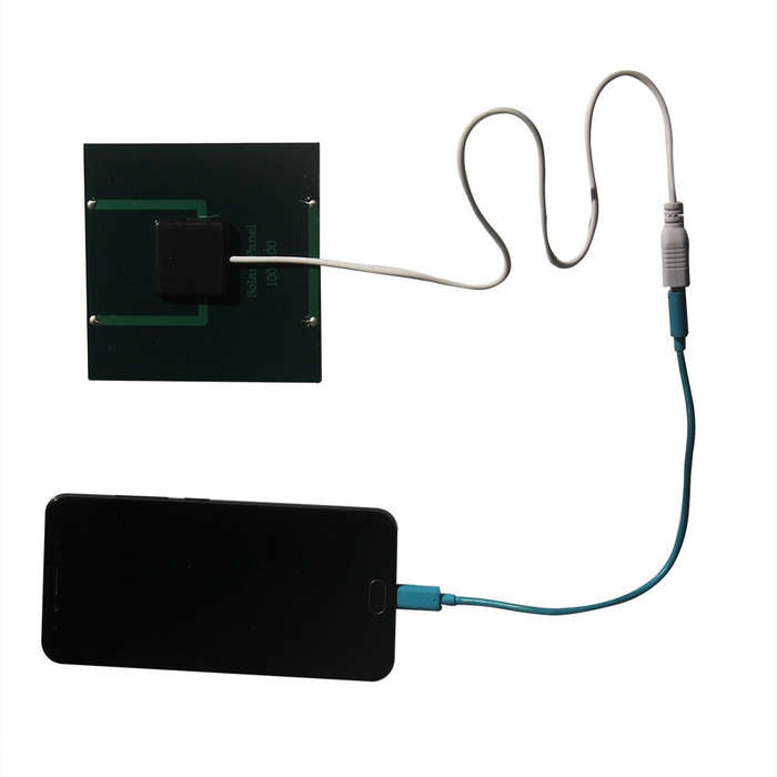 5V - 1.2W 5V Polycrystalline Solar Panel Charger 100x100mm Portable Outdoor USB Phone Power Bank Eme