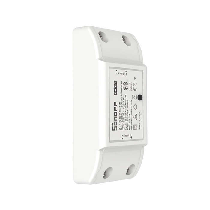Sonoff Basic R2 Wifi DIY Smart Switch Remote Controller Timer Light Switch Module 10A for Smart Home