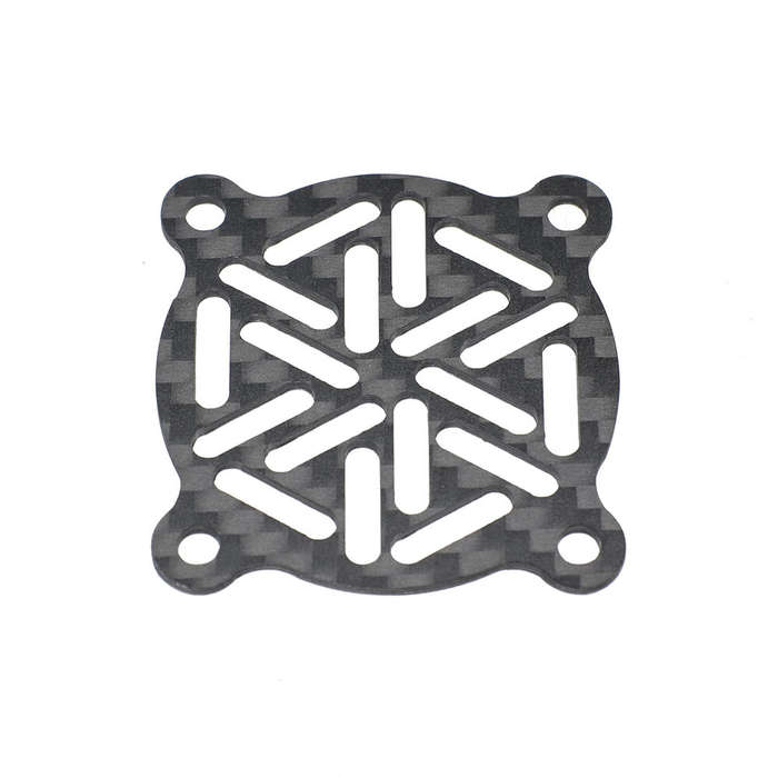 A - 40*40MM RC Car ESC Cooling Fan Carbon Friber Fan Protector Cover Parts RZ002
