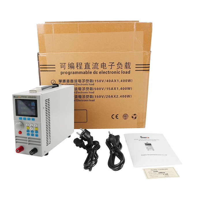 Mustool ET5410A+ Programmable DC Electronic Load Digital Control Load Electronic Battery Tester Load