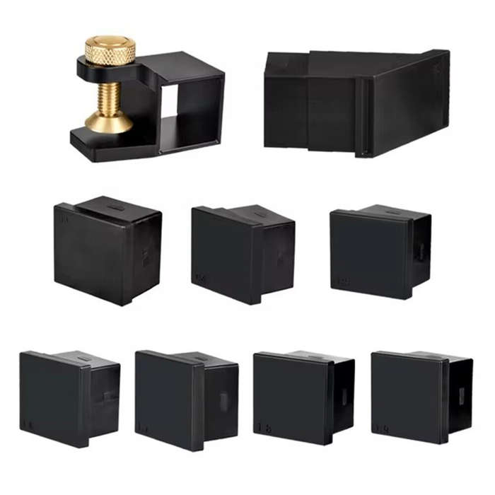 Black - Woodworking Guide Dovetail Gauge Hand Saw Guide Plastic 90-Degree Right Angle Woodworking Ma