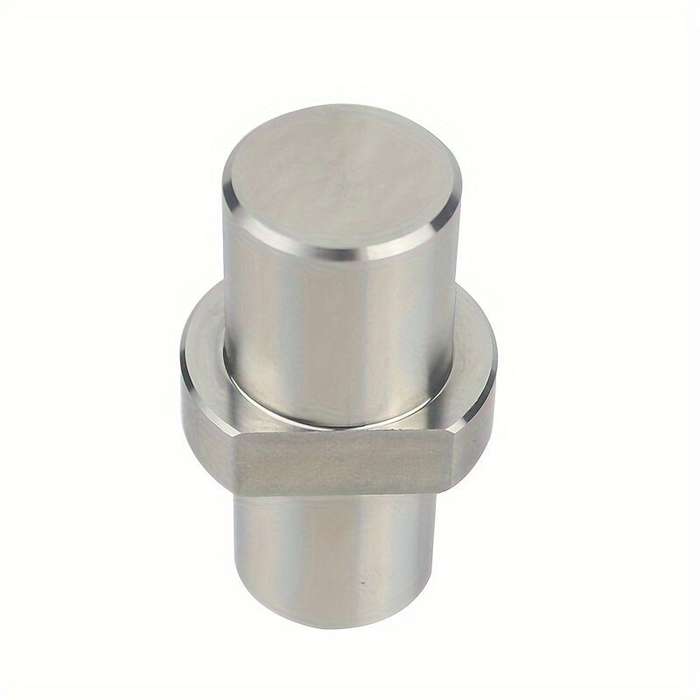 1 PCS - Stainless Steel Workbench Stop 19/20mm Dual-Sided Bench Dog Hole Plate Polished Metal Limit-