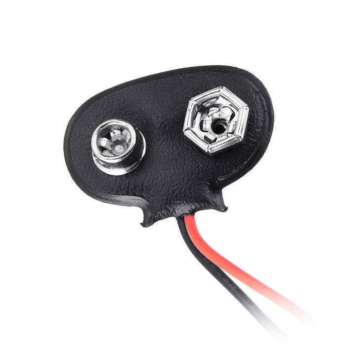 I Type - DC 9V Battery Button Power Plug Mega 2560 1280 UNO R3 132 9V Battery Buckle T Type/ I Type