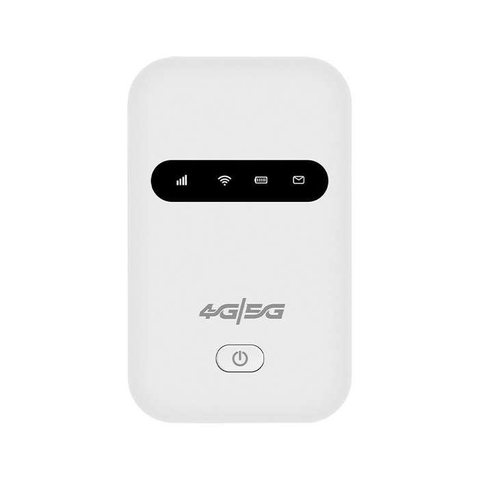 White - M26 4G Pocket WiFi Router 300Mbps High-Speed Portable 3000mAh Battery SIM Card Plug and Play
