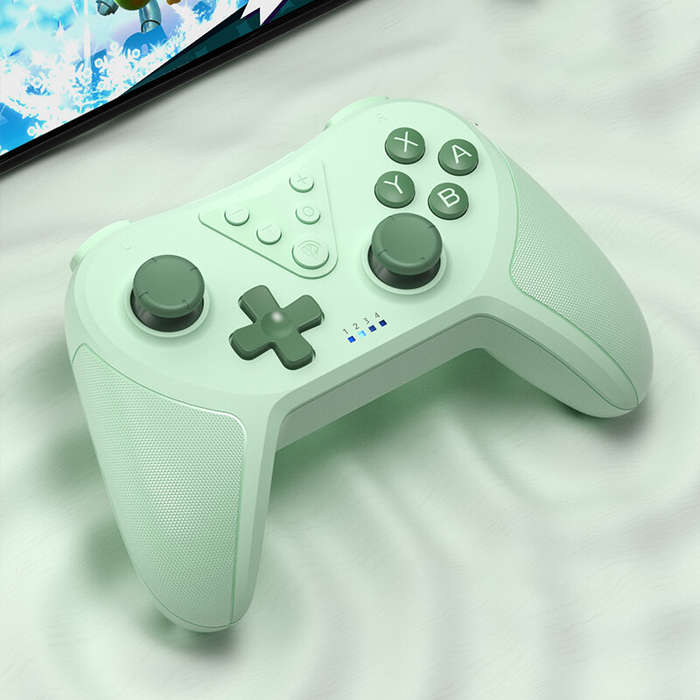 Purple - EasySMX T37 bluetooth Game Controller for Switch/PC/Steam Deck 6-Axis Gyro Motion Control D