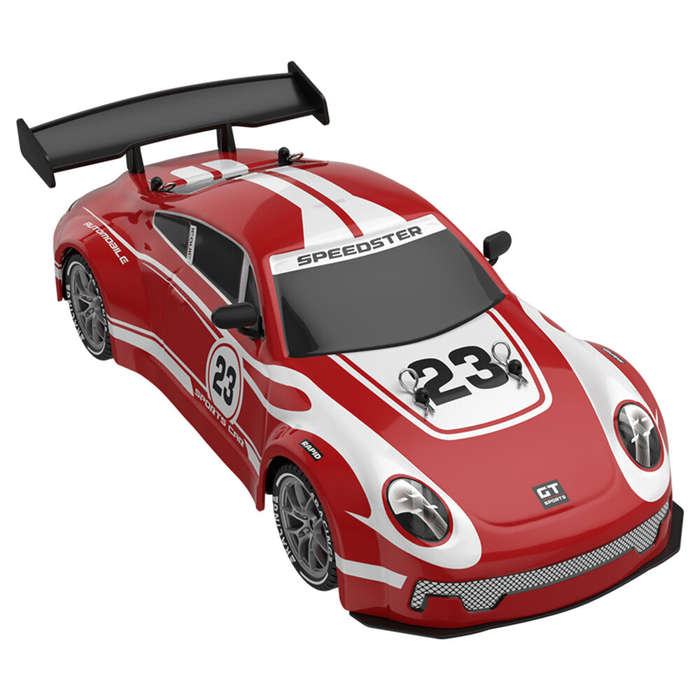 Red - HW Y1807 RTR 1/16 2.4G 4WD Drift RC Car High Speed Racer LED Light Radio Control On-Road Racin
