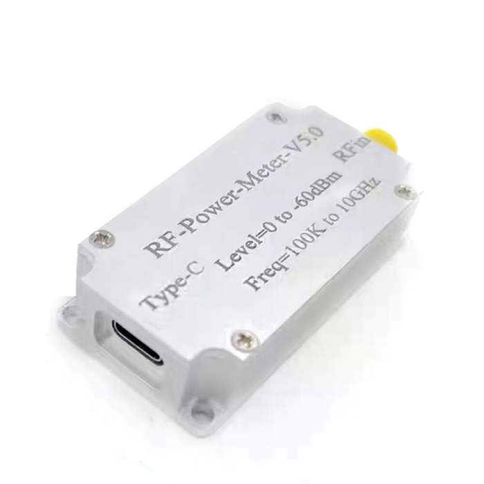 100K-10GHZ USB RF Power Meter V5 USB Communication Data Export Power Detector Amplitude Measurement