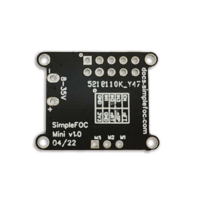 Only Board - Simplefocmini Brushless DC Motor Driver Board Module FOC Control Driver SVPWM Control A