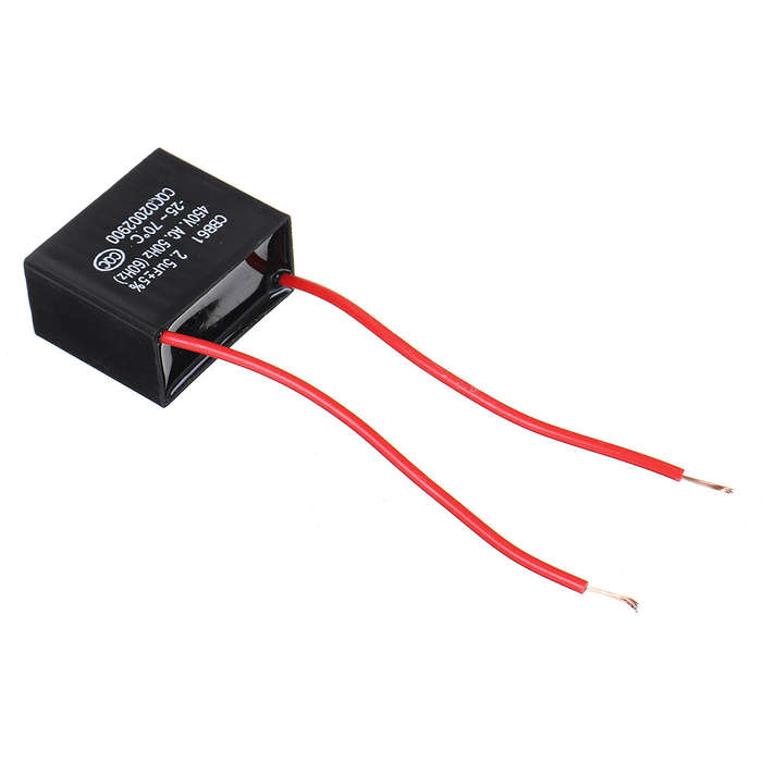 10pcs CBB61 450V 2.5uf Starting Capacitance AC Fan Capacitor CBB Motor Run Capacitor 450V 2.5F