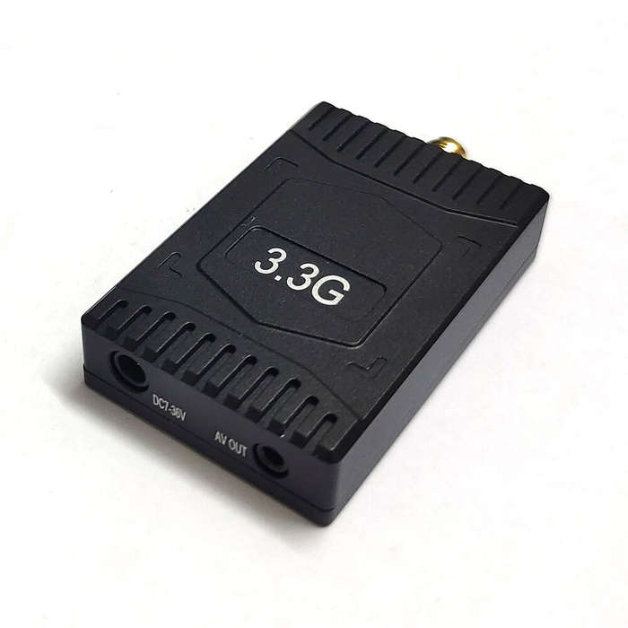 Receiver - 3.3G Long Range FPV VRX System High Sensitivity FPV Receiver Low Latency Drone Receiver M
