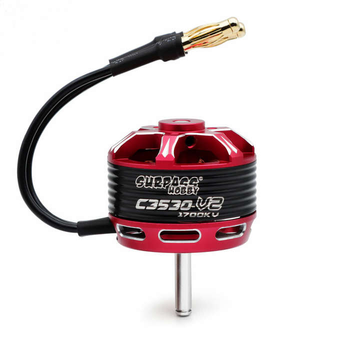 1100KV - SURPASS-HOBBY C35 Series V2 C3530 1100KV/ 1400KV/ 1700KV Outrunner Brushless Motor 2-4S for