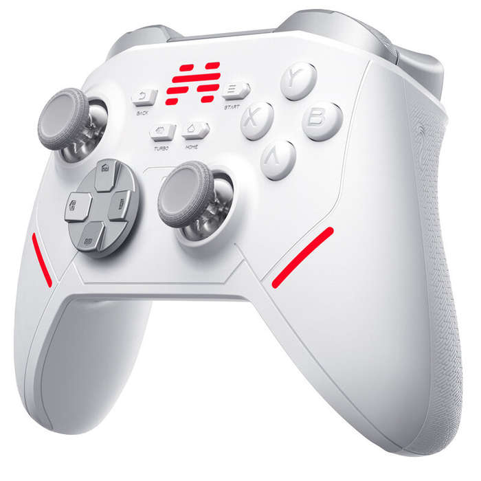 White - BEITONG Kunpeng 20 Tri-mode Wireless Gaming Controller 2.4G/bluetooth5.3/Wired Hall Trigger