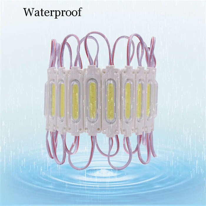 Yellow - 20LED Super Bright COB LED Module 24V 1.8W Injection LED Module Waterproof Advertising Desi