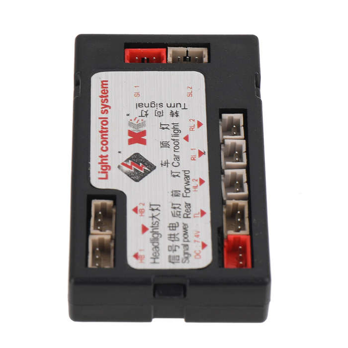 Wltoys 104072 1/10 RC Car Spare LED Light Circuit Board Control System 2110 Vehicles Models Parts Ac